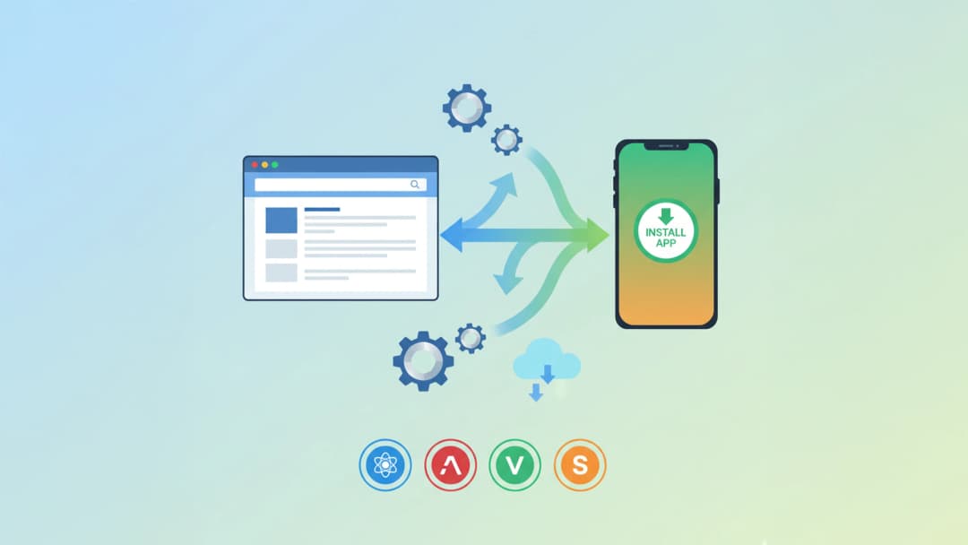 Building Progressive Web Apps (PWAs) with Modern JS Frameworks